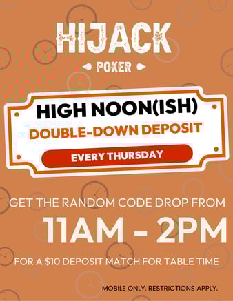 Double Down Thursday  Hijack  8.5 x 11